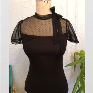 Victorian sheer side bow top